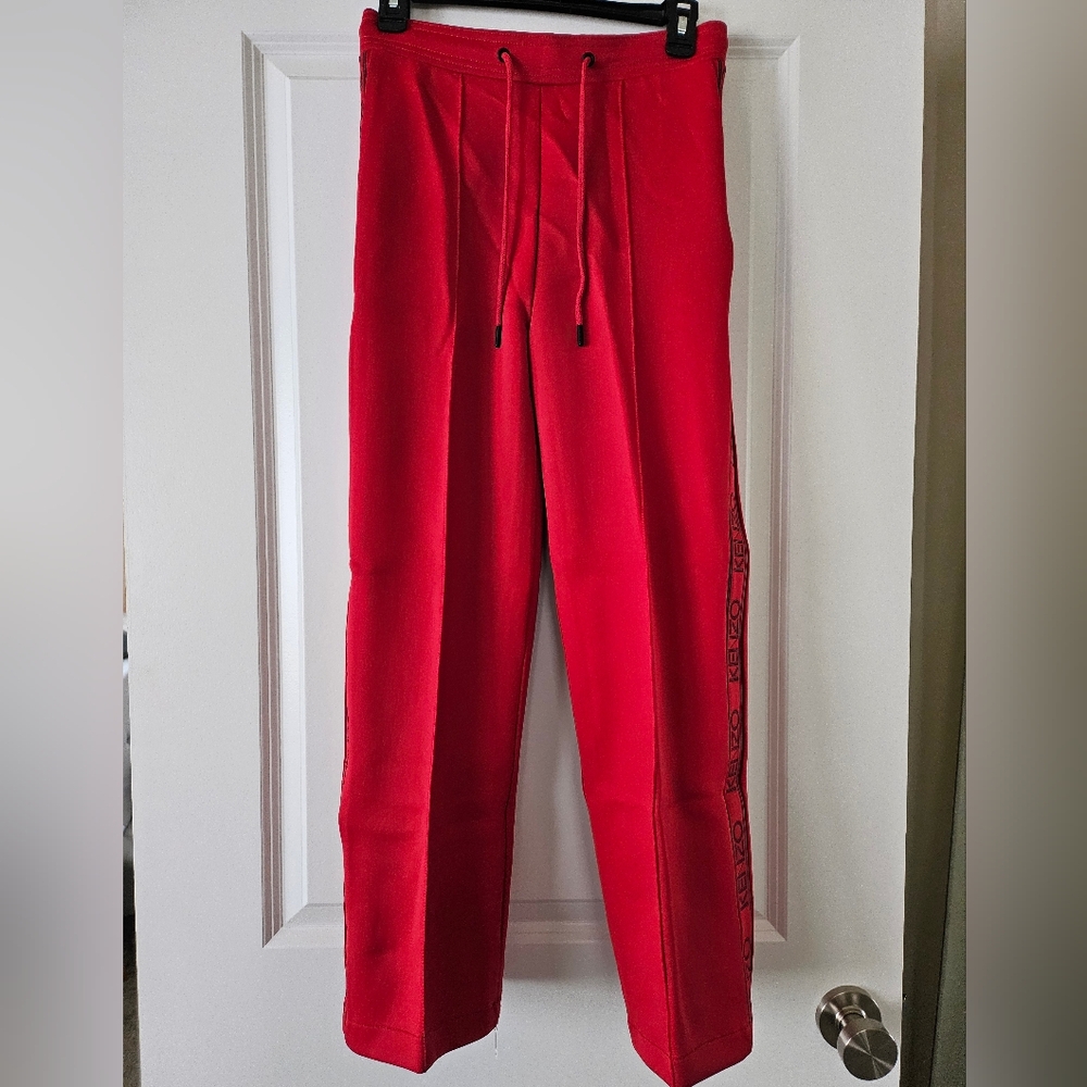 Kenzo Vibrant Red Joggers